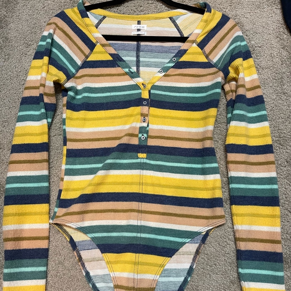 Stripped bodysuit!